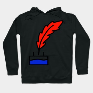 Writing Quill Hoodie